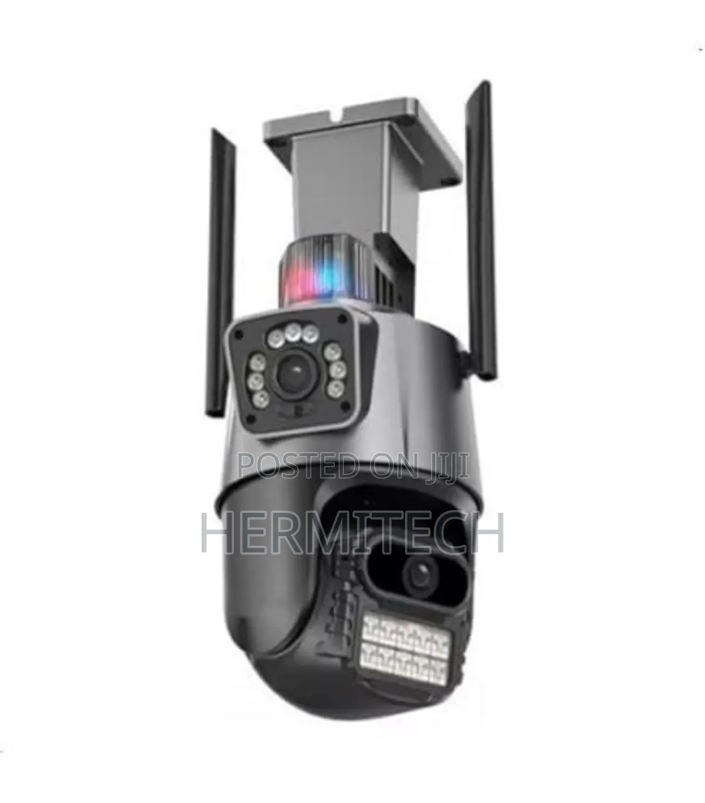Outdoor Solar Powered CCTV With Two Solar Panels