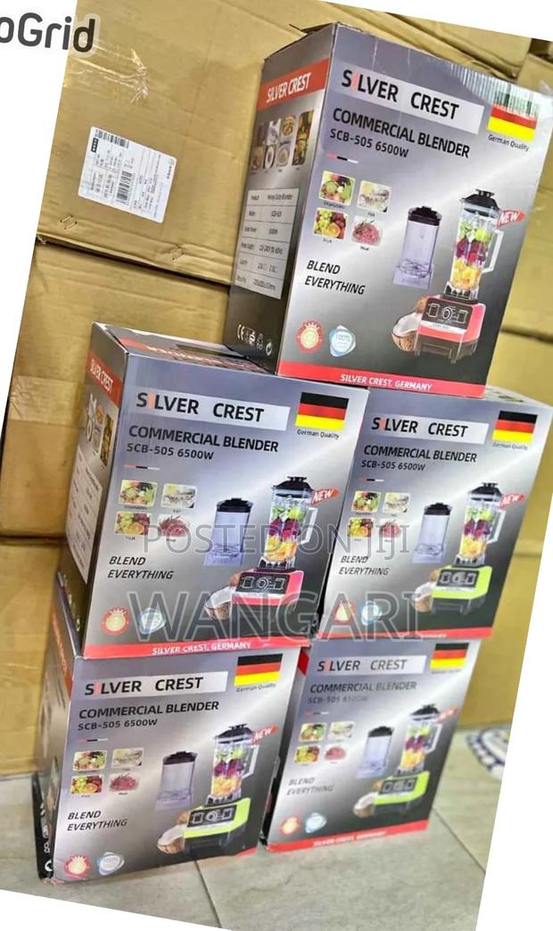 New Silver Crest Commercial Blender
