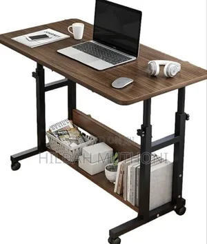 **Adjustable Standing Desk With Wheels* Mobile Rolling Laptop Stand