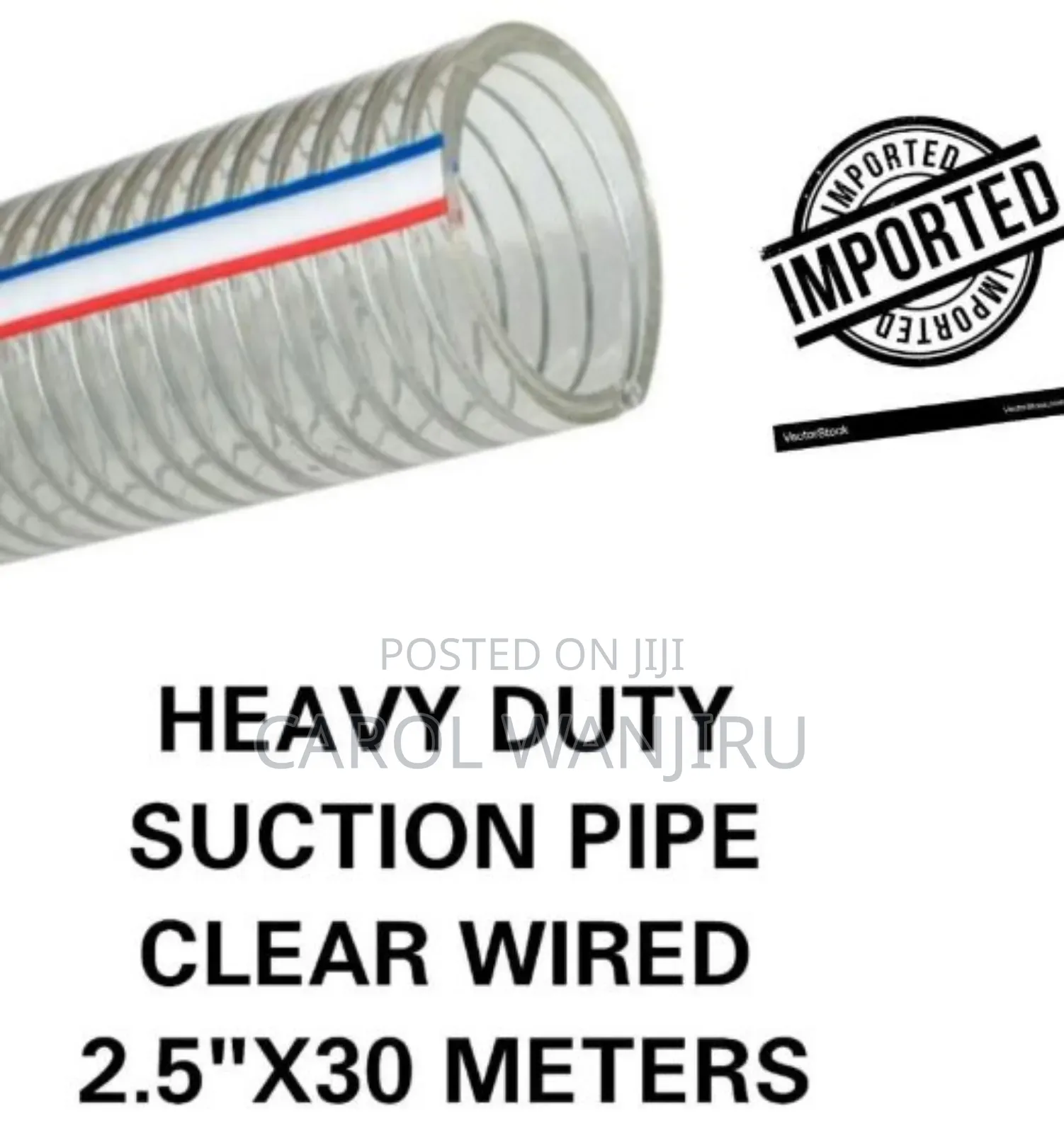 Brand New 2.5inch 30m Sunction Pipe/2.5inch 30m Clear Sunction Pipe