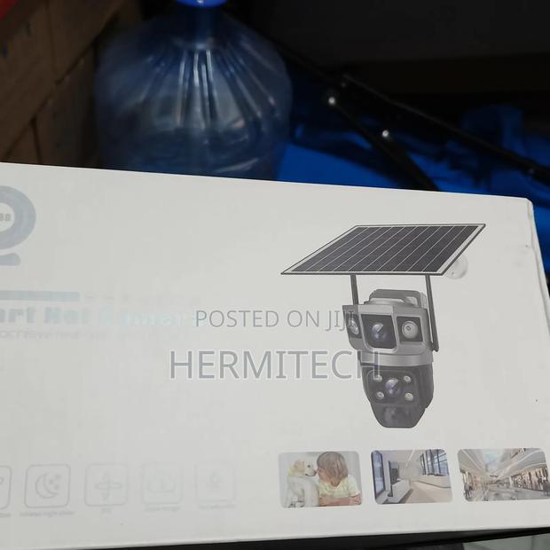 Triple Lens 4g Smart Camera Waterproof Solar Powered PTZ CCTV Camera - thumbnail 2