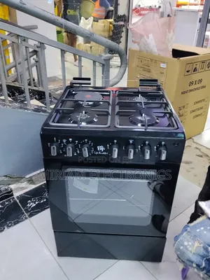 BJS 60cm*60cm, 3 Gas Jet Burners + 1 Rapid Hot Plate Standing Cooker