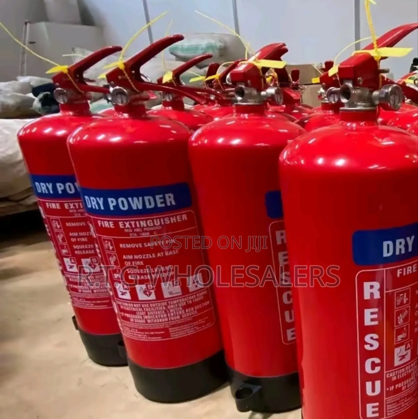 Quick‐Action 4 Kg Dry Powder Fire Extinguisher – Home & Office Safety
