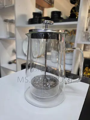 *Double Walled Borosilicate French Press Coffee Maker*