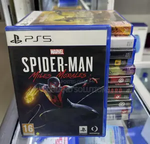 Uk Used Ps5 Spiderman Miles Morales