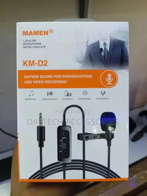 The Mamen Km-D2 Professional Lavalier Microphone.