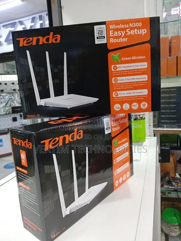 Tenda F3 Home Wifi Router Smooth Streaming Internet Experience
