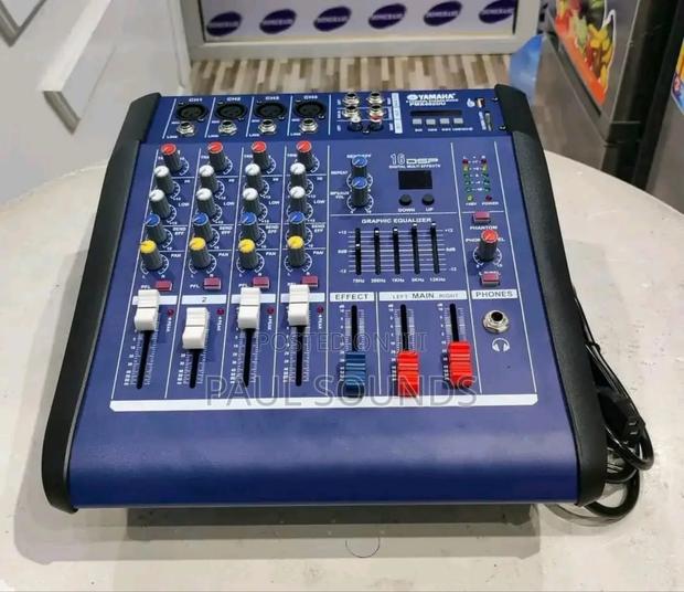 Max Pmx402 4-Channel Audio Mixer With DSP Effects