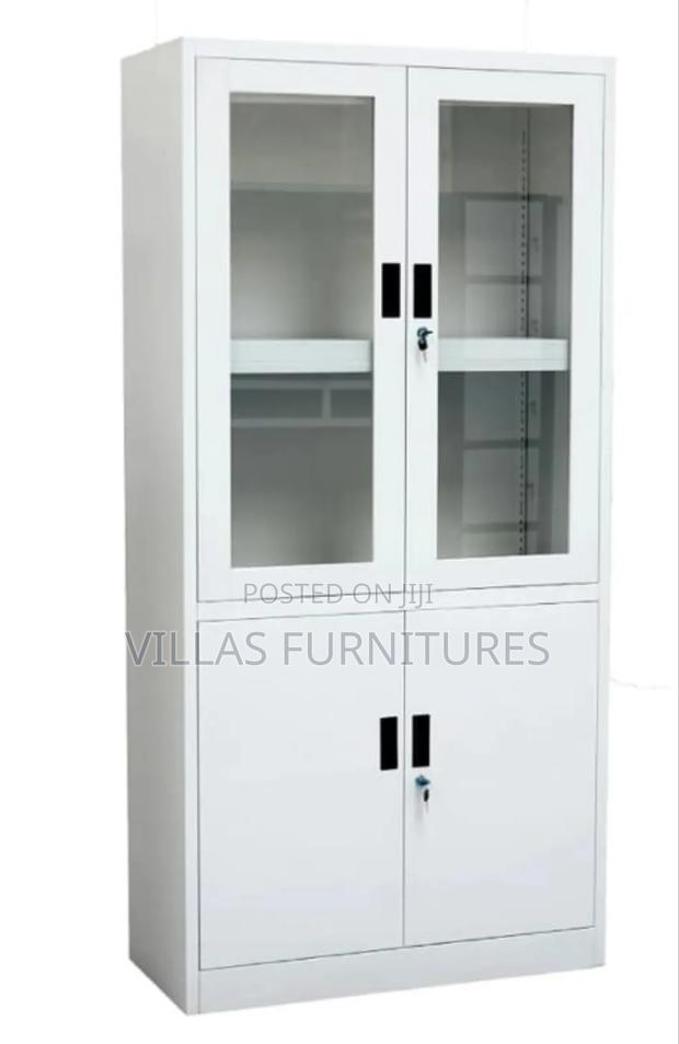 Half Glass Stationary Cabinet - main view