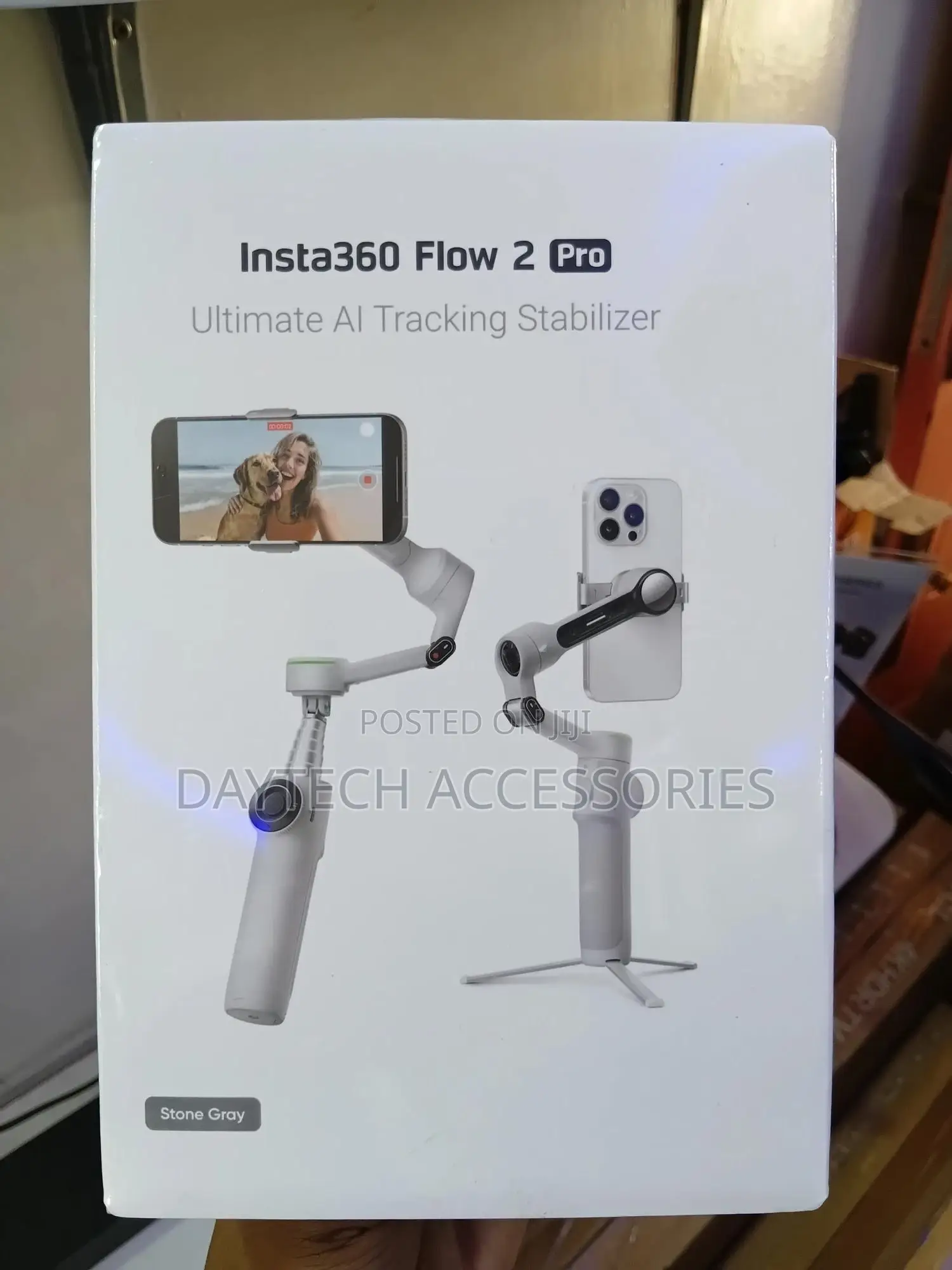 The Insta360 Flow 2 Pro an Ai-Powered Smartphone Gimbal Stabilizer