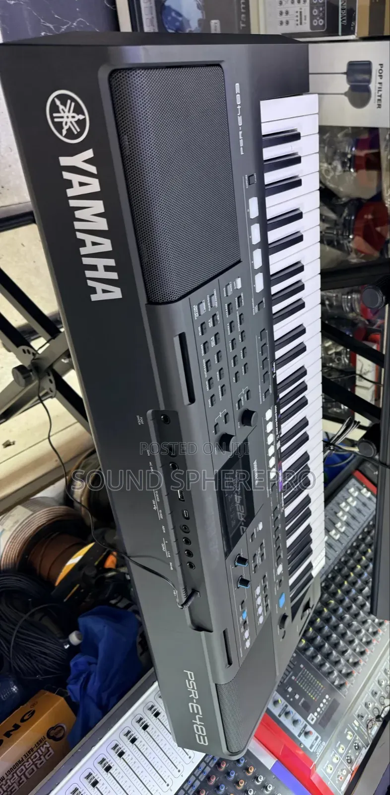 Yamaha Psr 483 61 Key Keyboard