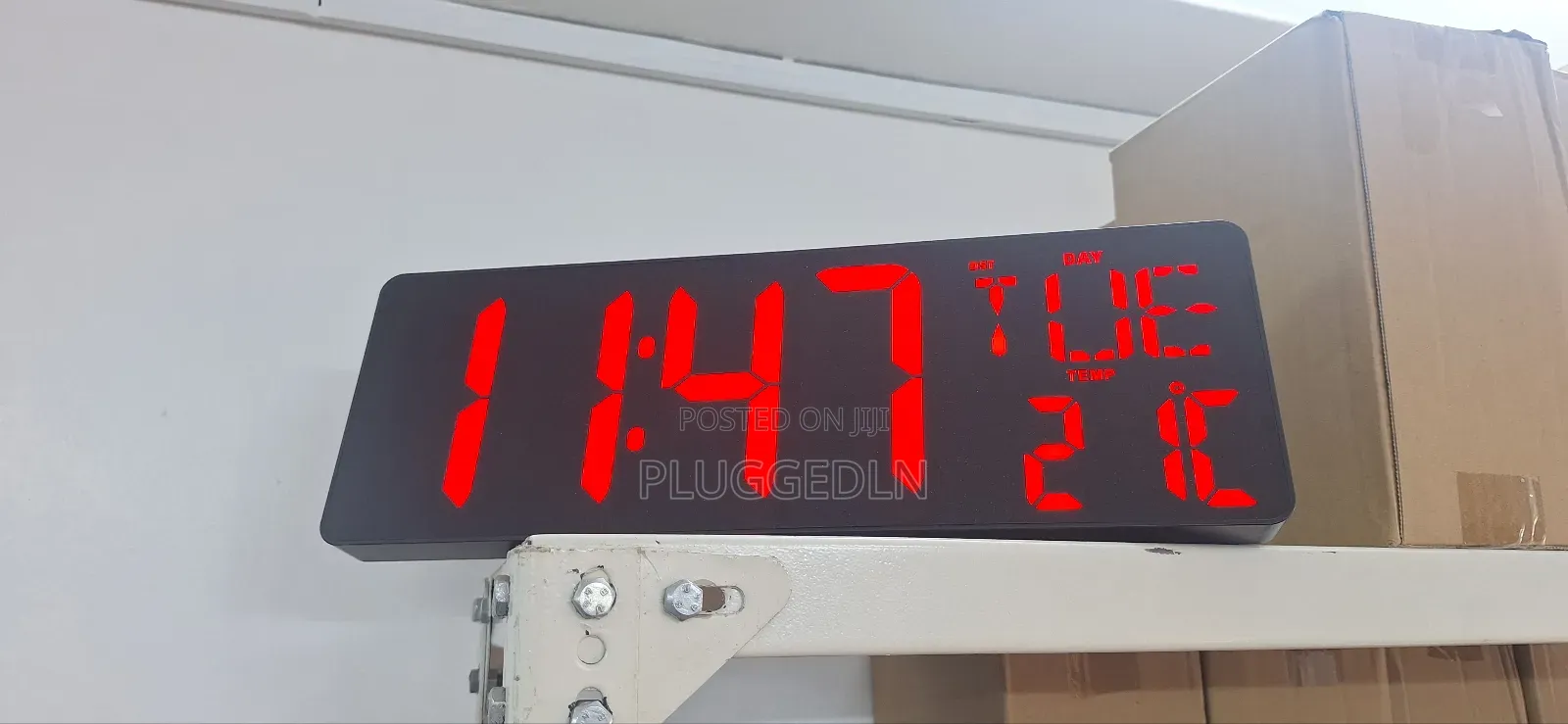 Large Digital Gym Wall Clock.