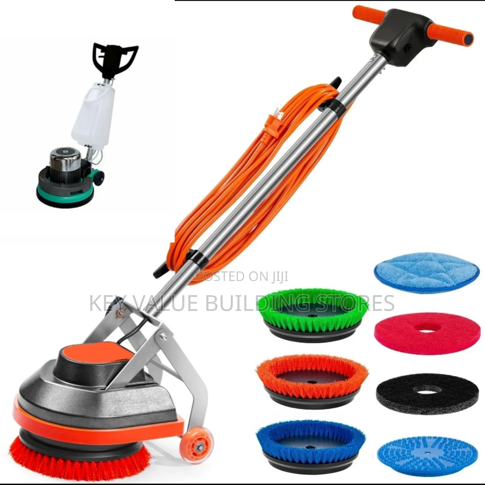 High Output Floor Scrubbing Machine