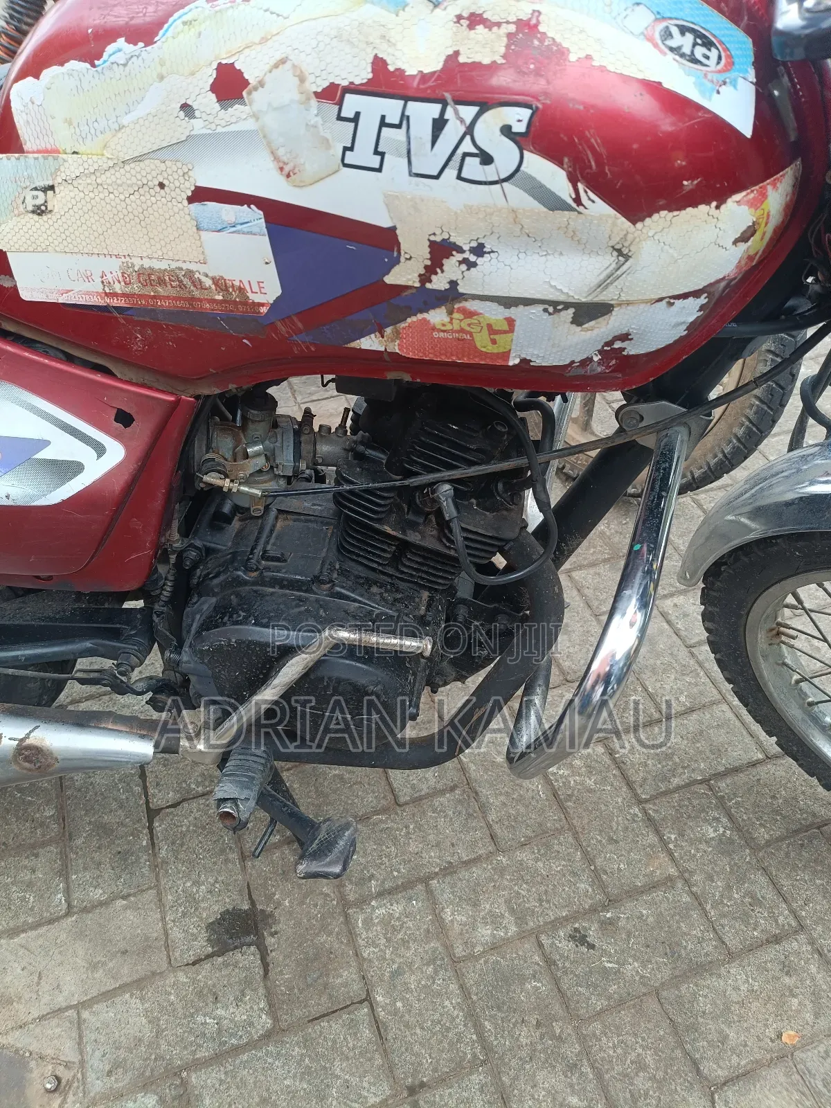 TVS Max 125 2016 Red