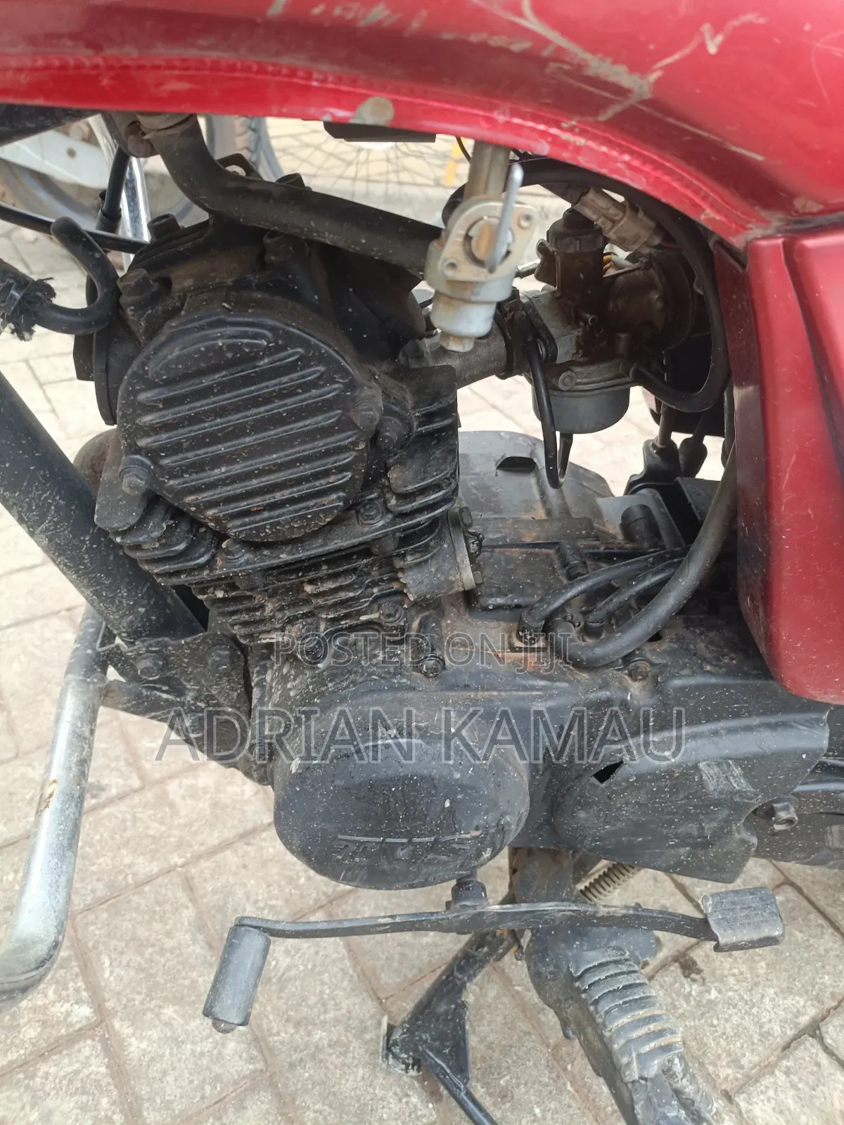TVS Max 125 2016 Red