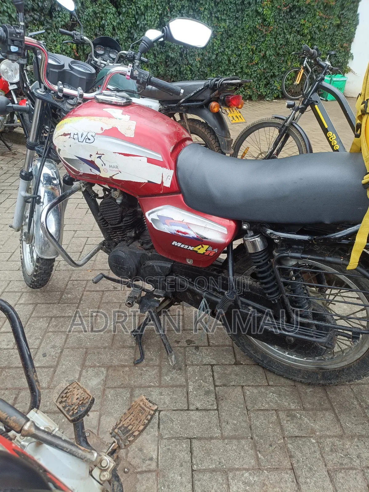 TVS Max 125 2016 Red