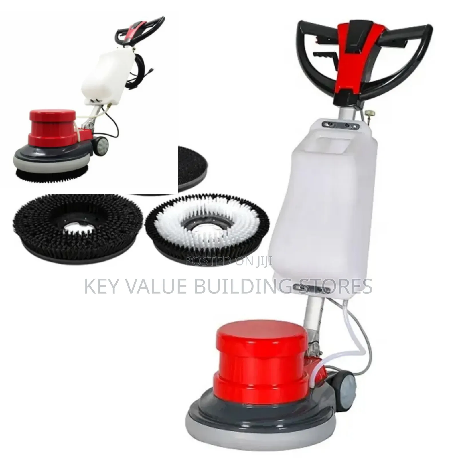 Streamlined Floor Scrubbing Machine