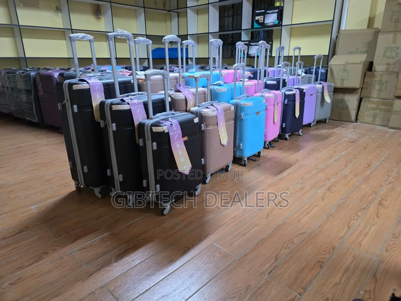 3 in 1 Unbreakable Rubber Suitcase