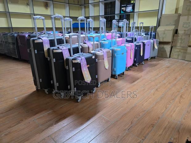 3 in 1 Unbreakable Rubber Suitcase - main view