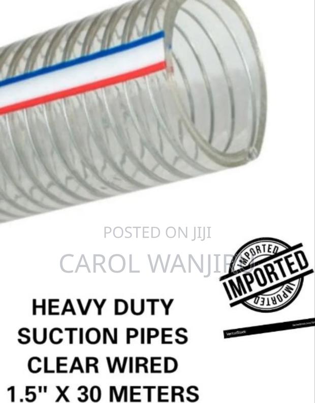 Heavy Duty 1.5inch 30m Sunction Pipe /1.5inch 30m Clear Wired Pipe