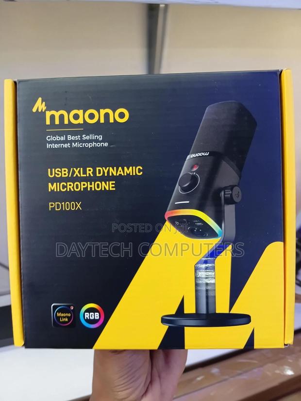 Maono Pd100x Dynamic Usb/XLR Microphone. - thumbnail 2