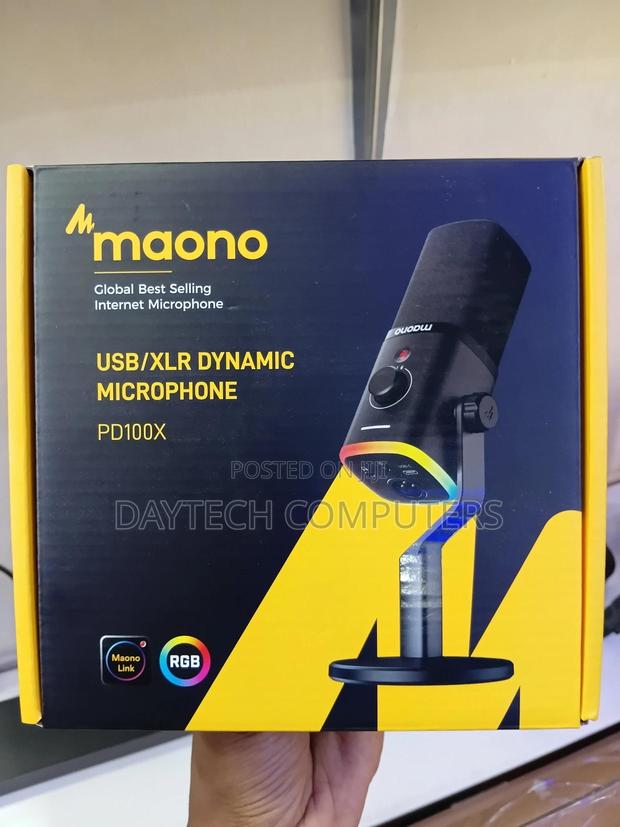 Maono Pd100x Dynamic Usb/XLR Microphone. - thumbnail 3