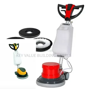 Stability Enhanced Floor Scrubbing Machine