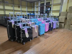 Fashion 3 in 1 Unbreakable Luxurious Rubber Suitcase Travel Bag