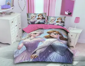 Soft Cartoon Duvet Cover Set 4x6 – Warm, Comfortable Kids