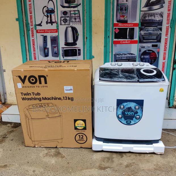 *Von 13kg Washing Machine, Twin Tub