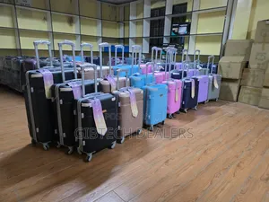 Fashion 3 in 1 Unbreakable Rubber Suitcase Travel Bag