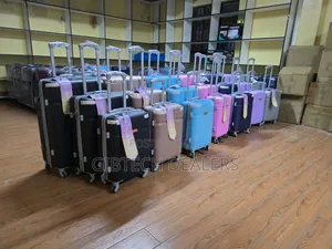 Fashion 3 in 1 Unbreakable Rubber Suitcase Travel Bag