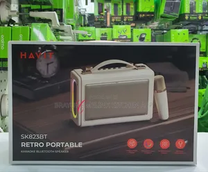 Havit Sk823bt Retro Portable *Karaoke* Bluetooth Speaker