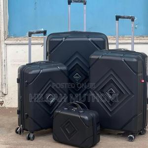 4 in 1 Unbreakable Suite Case With Zipper Closure Flame - thumbnail 2