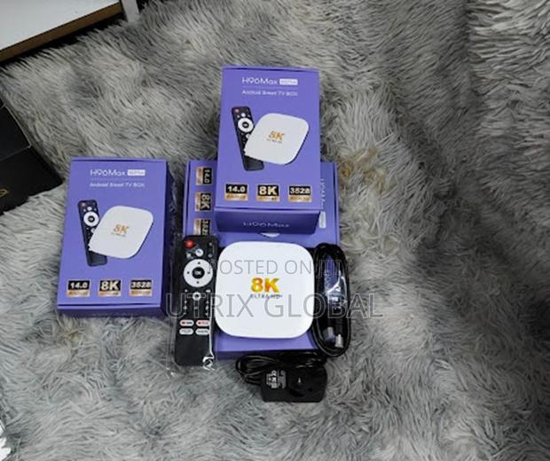H96 Max Smart Android 14 Tv Box 8k Uhd 4gb Ram 128gb - main view