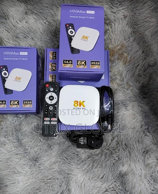 H96 Max Smart Android 14 Tv Box 8k Uhd 4gb Ram 128gb - thumbnail 3