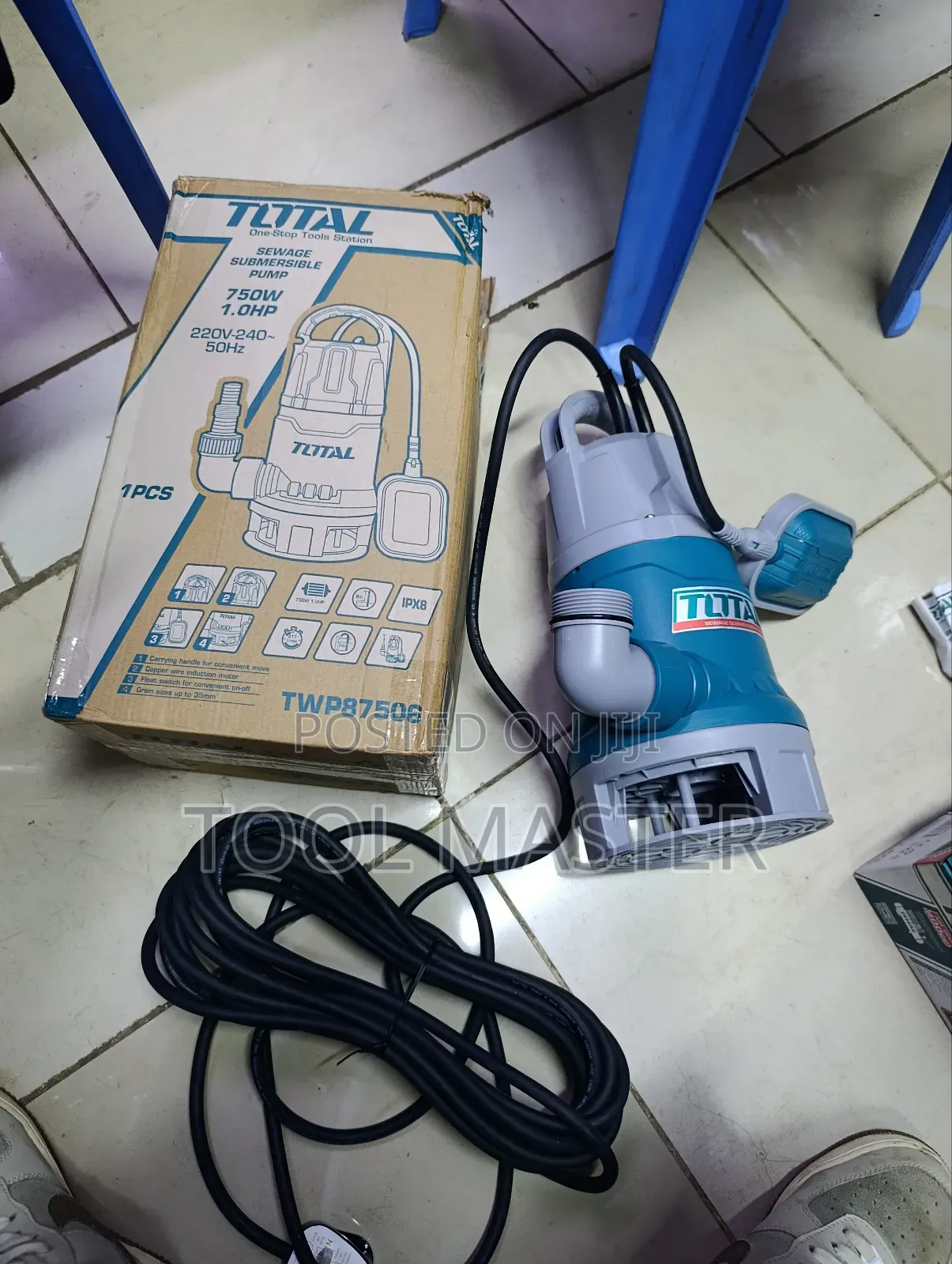 Total Sewage Water Pump/1hp Seawage Pump Total