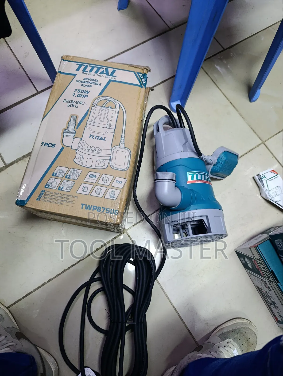 Total Sewage Water Pump/1hp Seawage Pump Total