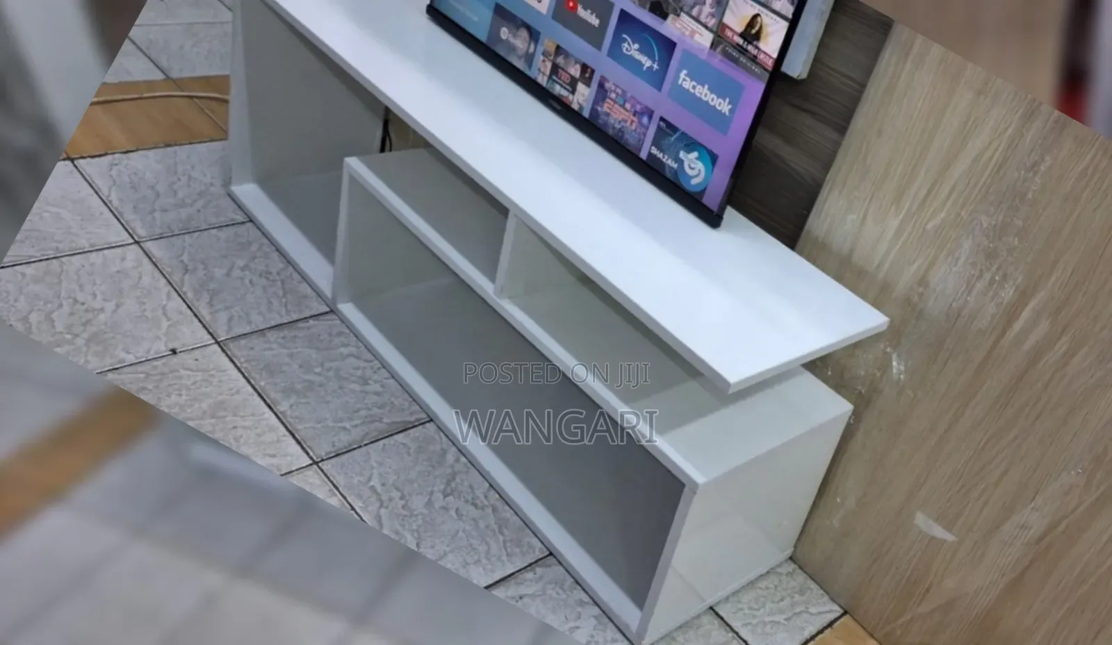 Pay After Delivery, White Mexican Tv Stand