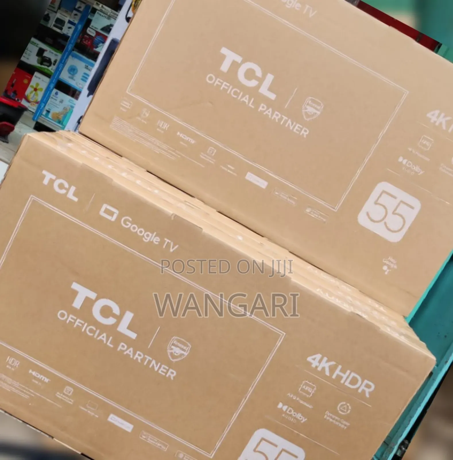 New TCL 55" Smart Tv in the Shop