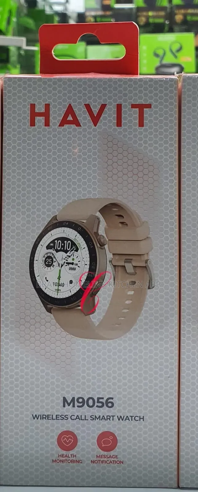 *
Havit M9056 *Amoled* Wireless Call Smart Watch Now Available In