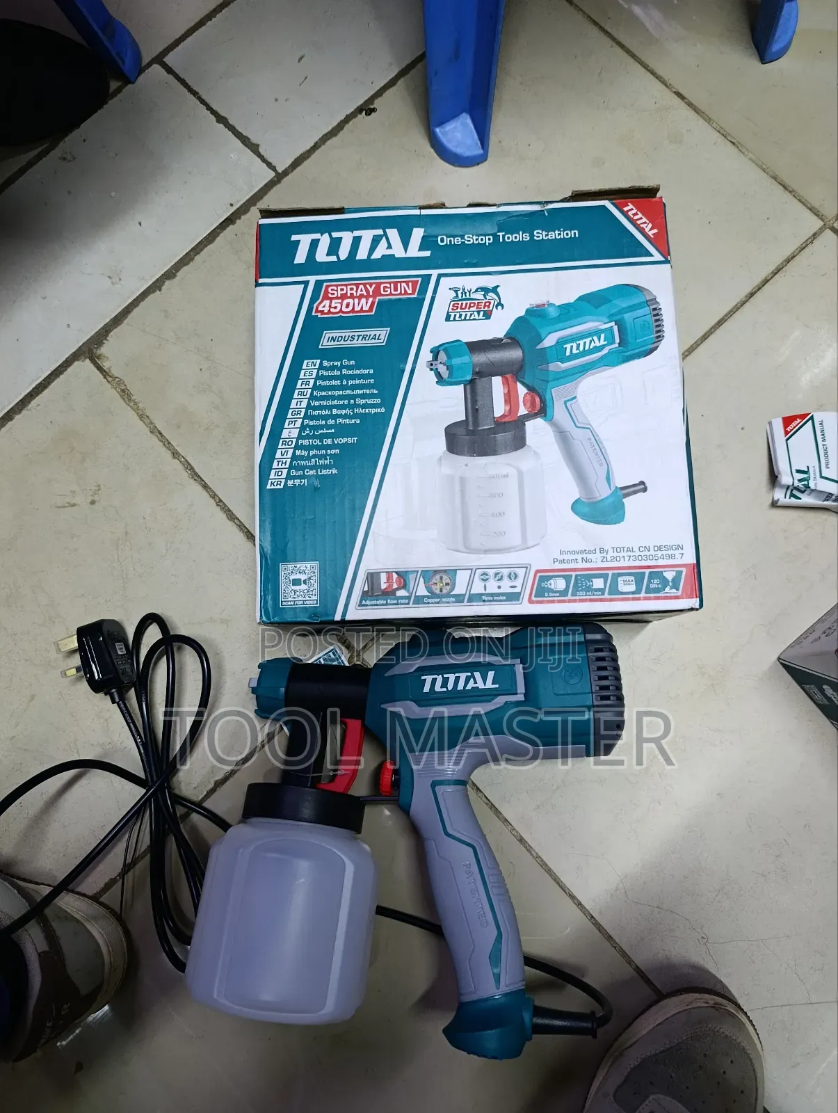 Total 450 Watts Electric Spraygun/Total Electric Spraypaint