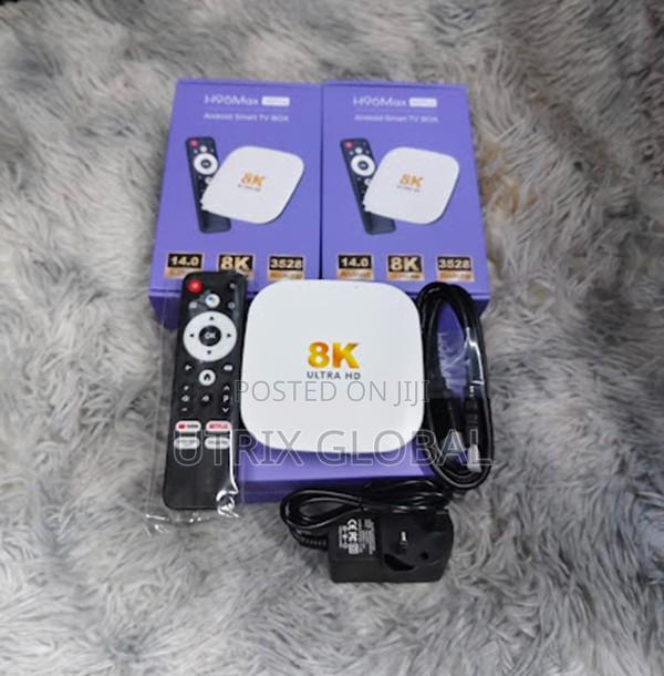 H96 Max Android Tv Box 4gb Ram 128gb 8k Uhd Media Player - thumbnail 3