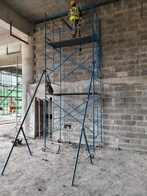 Scaffolds in Industrial Area