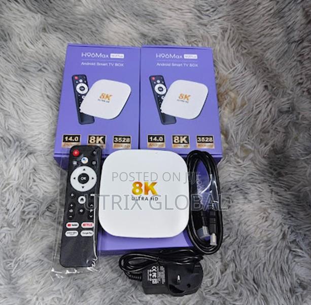 H96 Max Android 14 8k Smart Streaming Tv Box 4gb 128gb - thumbnail 3