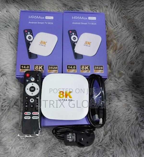 H96 Max Android 14 Tv Box 8k Uhd 4gb Ram 128gb Wifi