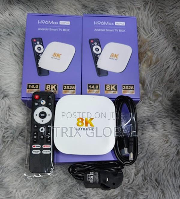 H96 Max Android 14 Tv Box 8k Uhd 4gb Ram 128gb Wifi - thumbnail 2