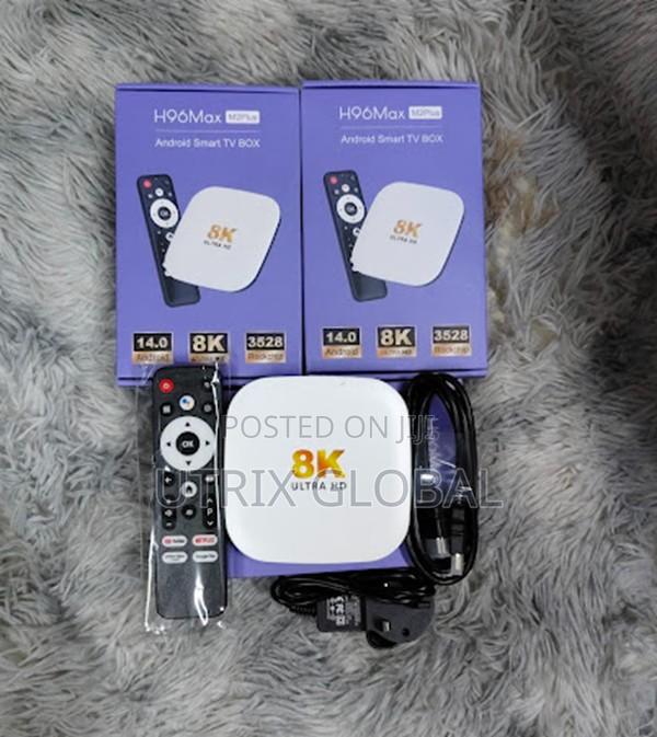 H96 Max Android 14 Media Tv Box 4gb Ram 128gb 8k Uhd