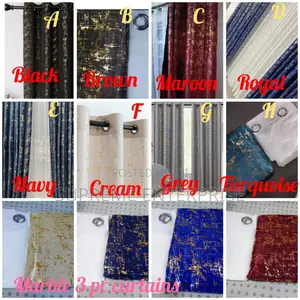 Marble Velvet Curtains