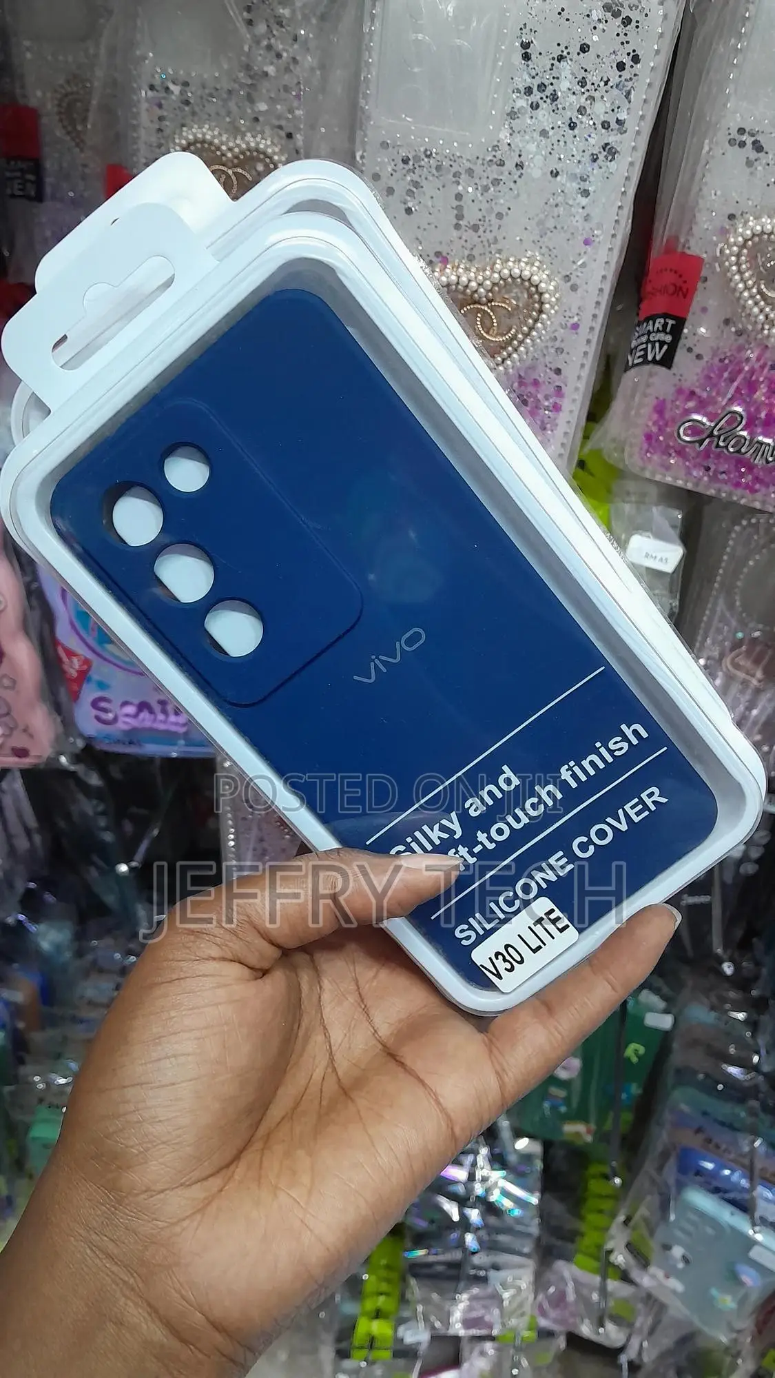 Zubini Vivo V30 Lite 5g Slim Silicone With Soft Lining Case